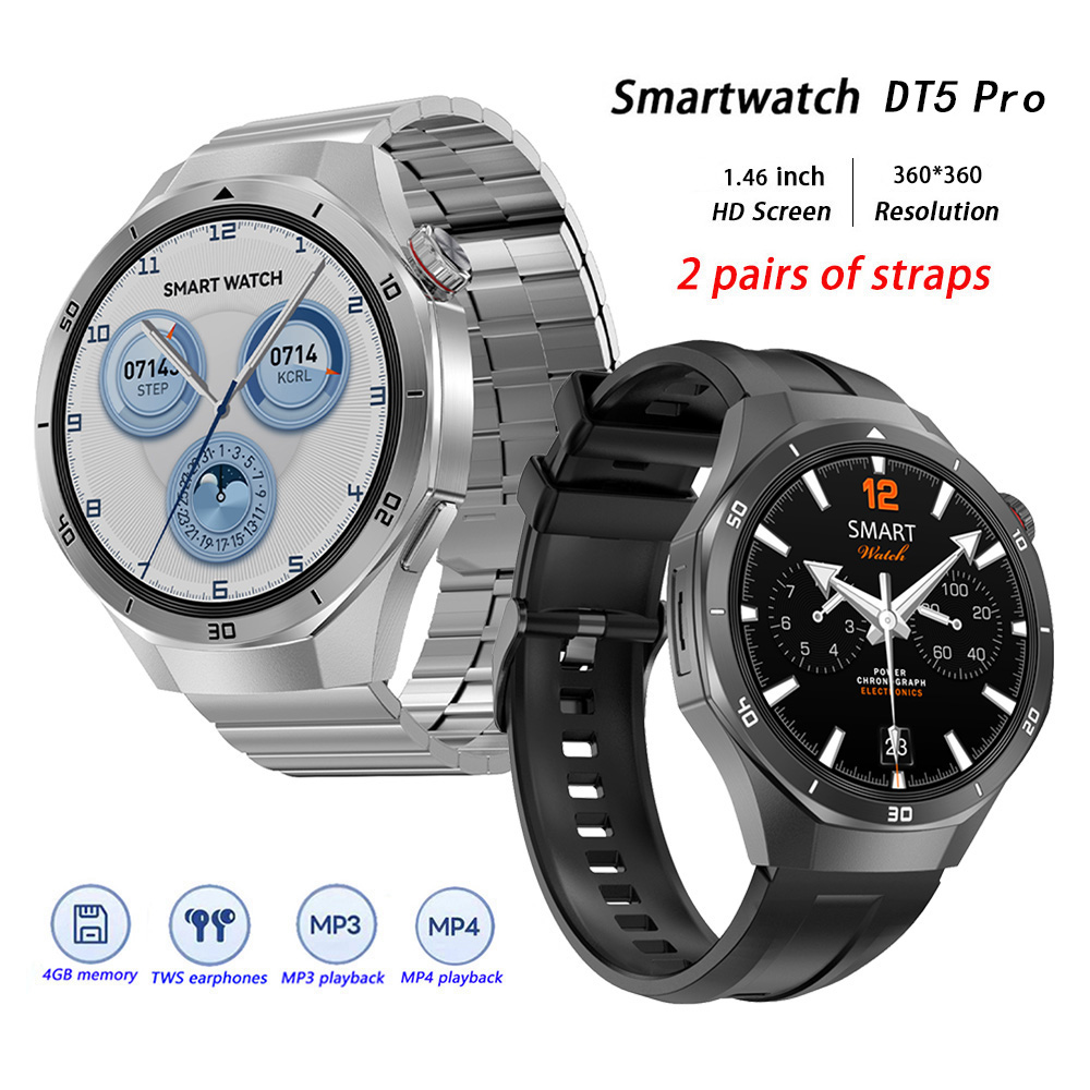 Android Smartwatch Accessories - DT5 Pro Smart Watch for Men