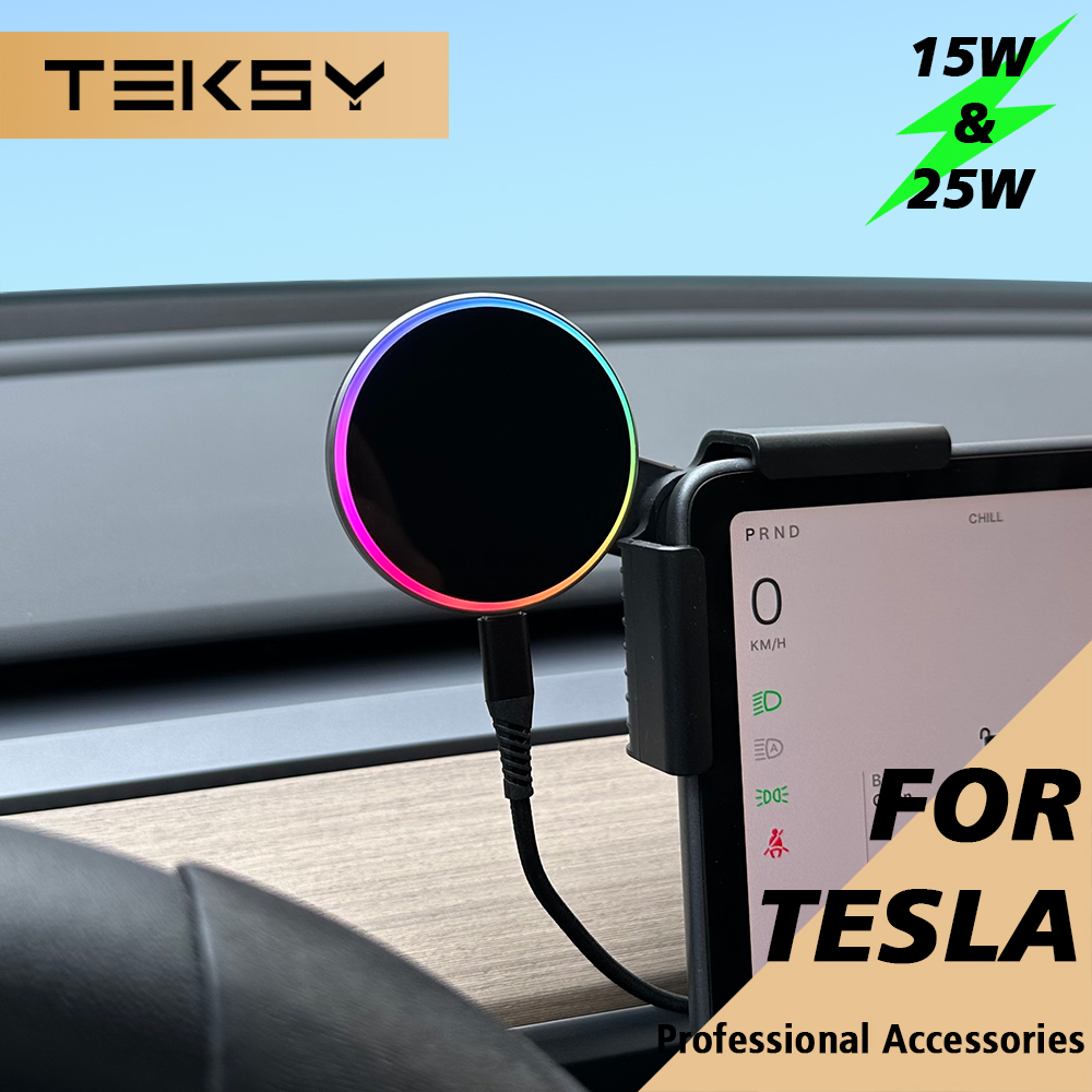 Magnetic Charging Stand - Car Phone Mount Holder 15W and