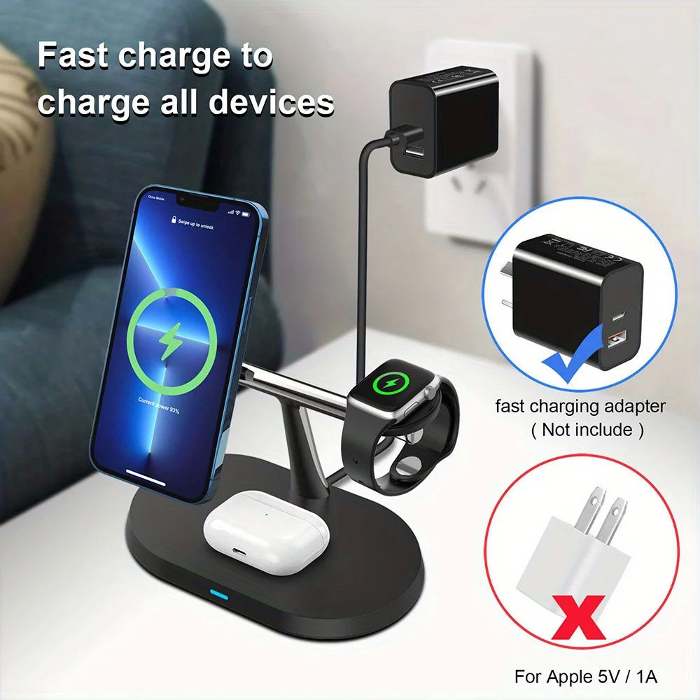 3 in 1 Magnetic Wireless Charg - Smartwatch Ac 评论和价格