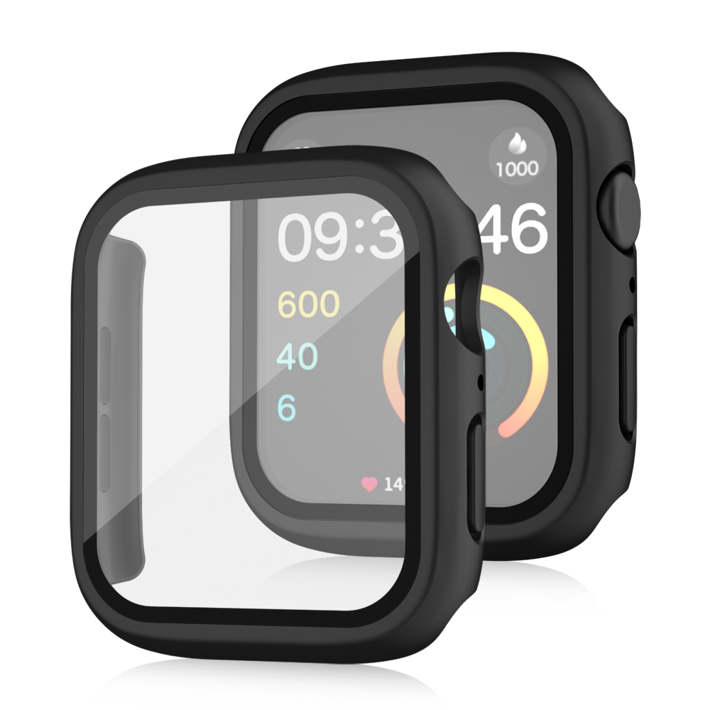 Tempered Glass+cover For Apple - Smartwatch Band Accessories 评论和价格
