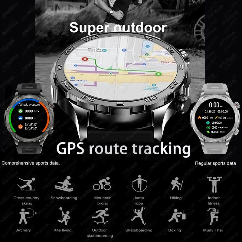 New GPS Track Smart Watch Men  - Smartwatch Face 评论和价格