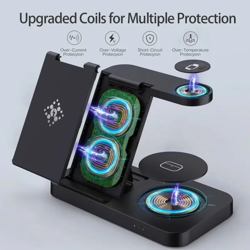 Travel 4 in 1 Wireless Charger - Smartwatch Ac 评论和价格