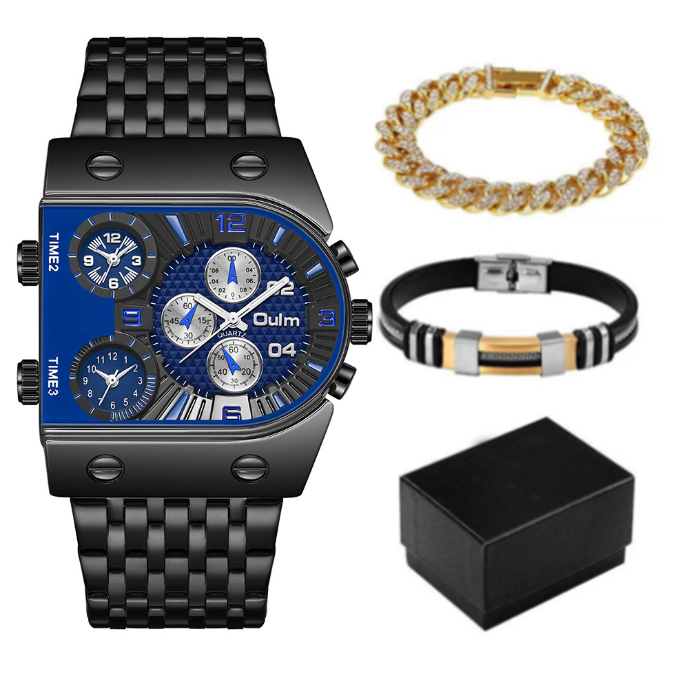 Men's luxury rectangular gold  - Smartwatch Face 评论和价格