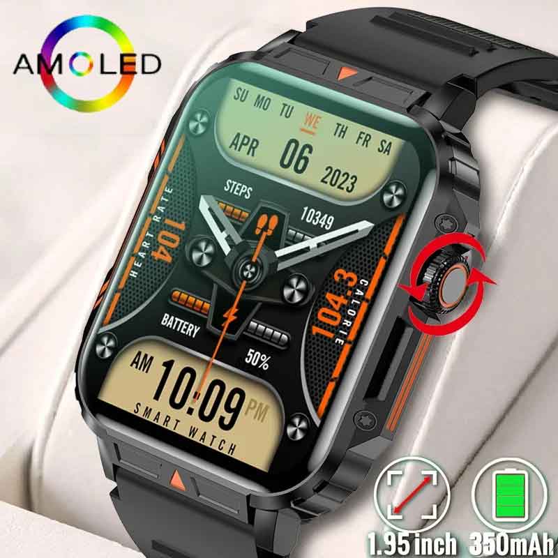 1.91 Outdoor Military Smart Wa - Smartwatch Face 评论和价格