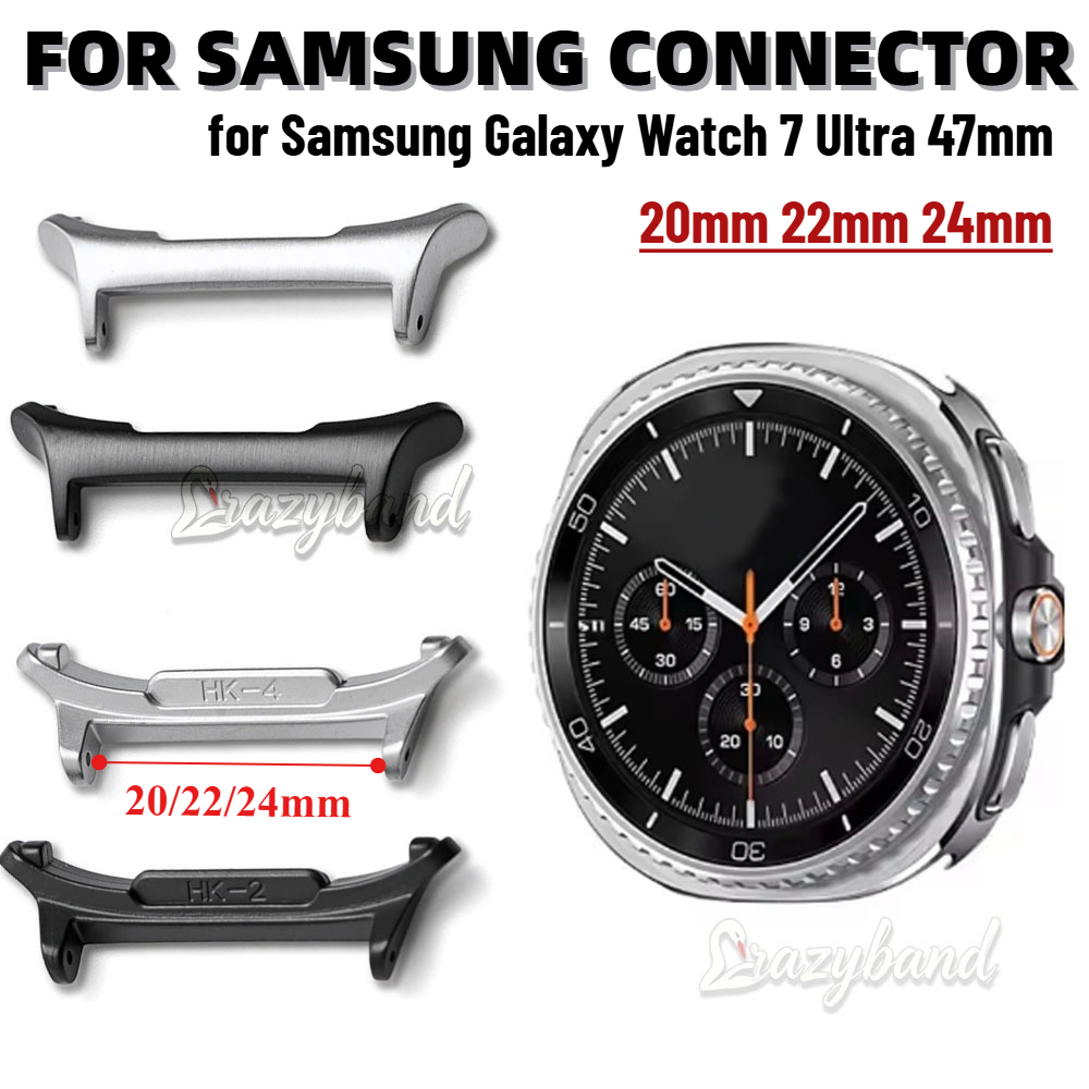 1pair Stainless Steel Connecto - Watch Band Connector 评论和价格