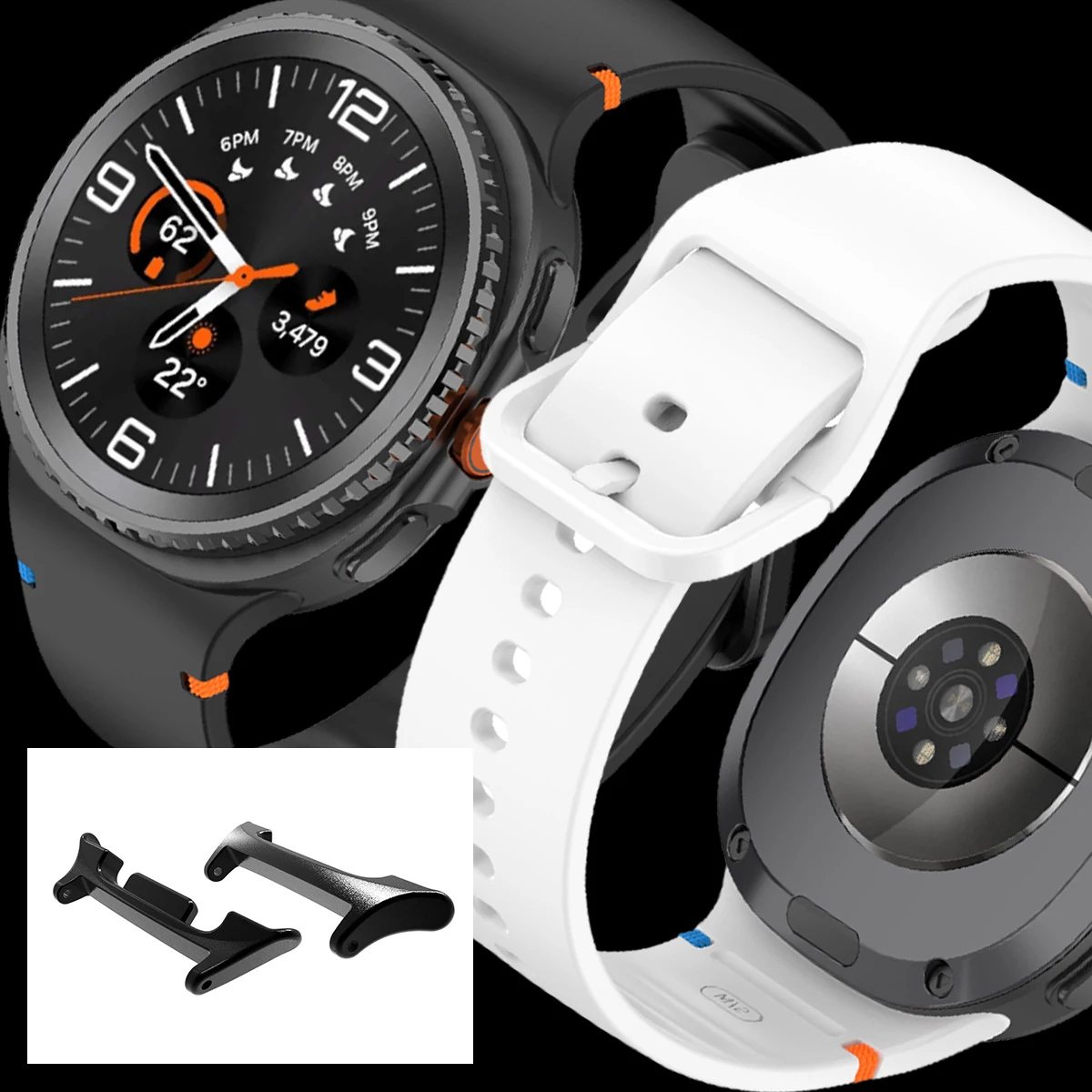 Adapter For Samsung Galaxy Wat - Watch Band Connector 评论和价格