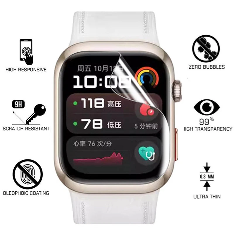 TPU Hydrogel Film For Huawei W - Smart Watch Accessories 评论和价格