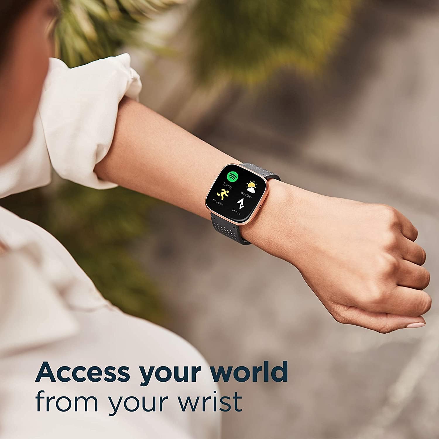 Fitbit Versa 2 Health and Fitn - Smartwatch Face 评论和价格