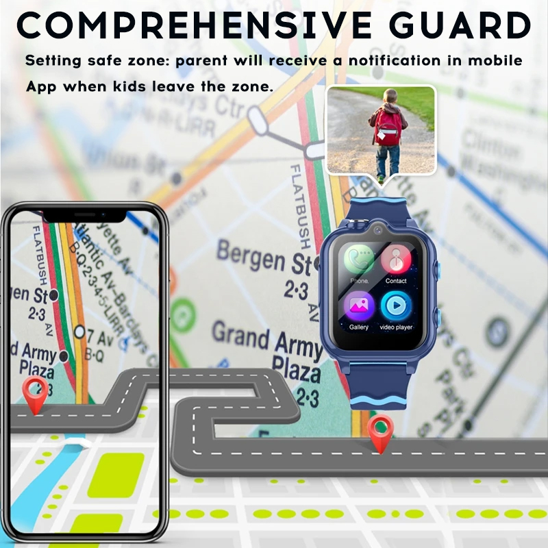 Wonlex Smart Watch Kids 4G KT1 - Android Smartwatch Accessories 评论和价格