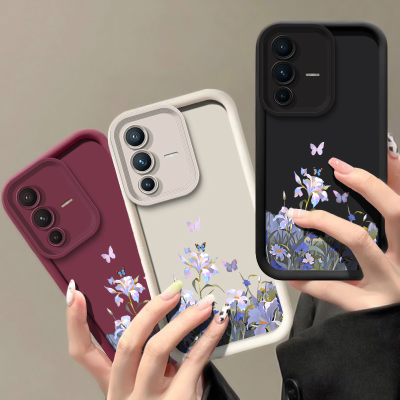 Fashion Flower Butterfly Print - Vivo X200 评论和价格