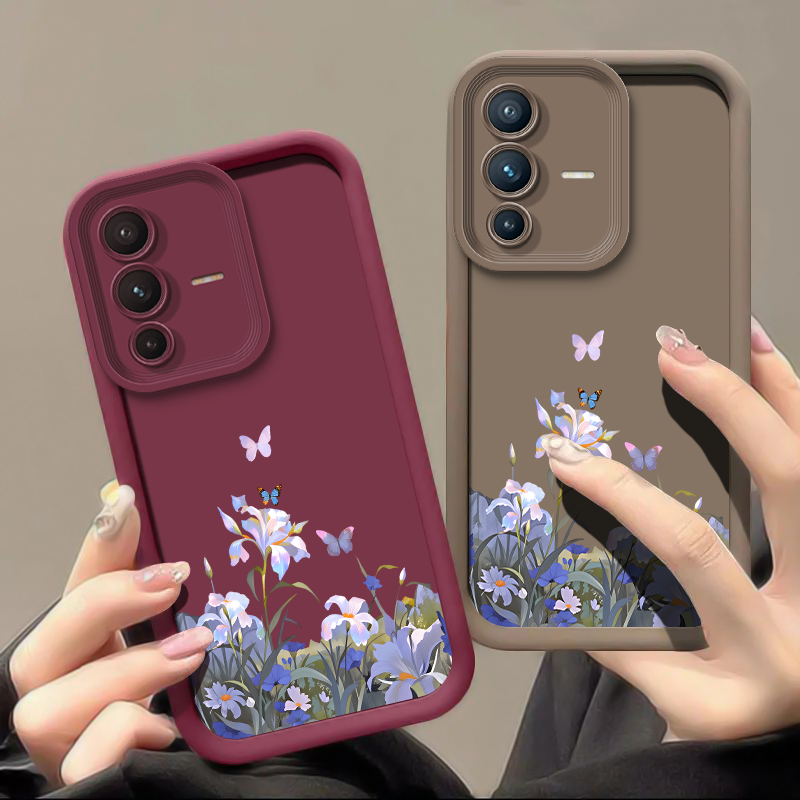 Fashion Flower Butterfly Print - Vivo X200 评论和价格