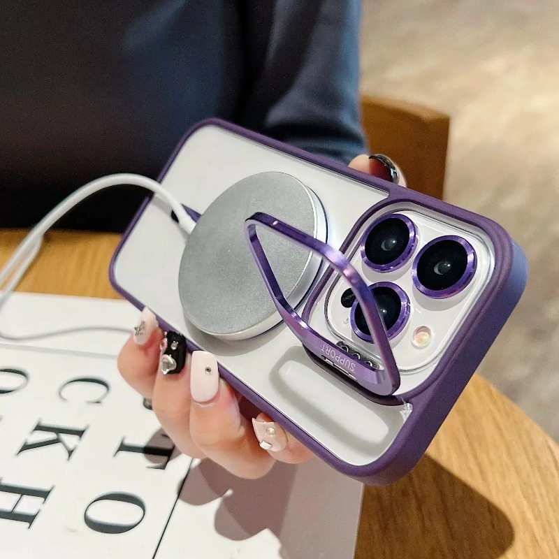 Fashion Ring Stand Case For Ma - Magnetic Charging Stand 评论和价格