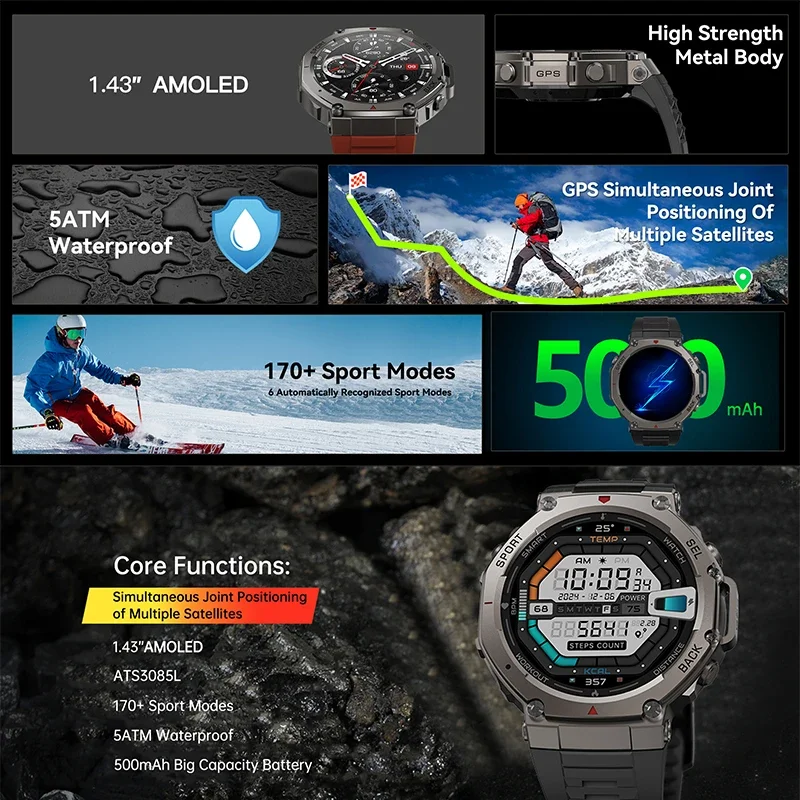 2026 New Military DM58 GPS Sma - Smartwatch Store 评论和价格