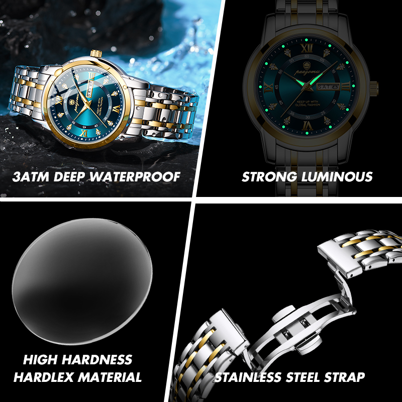 PAAZOMU Watch Men Women Diamon - Smartwatch Nexus 评论和价格