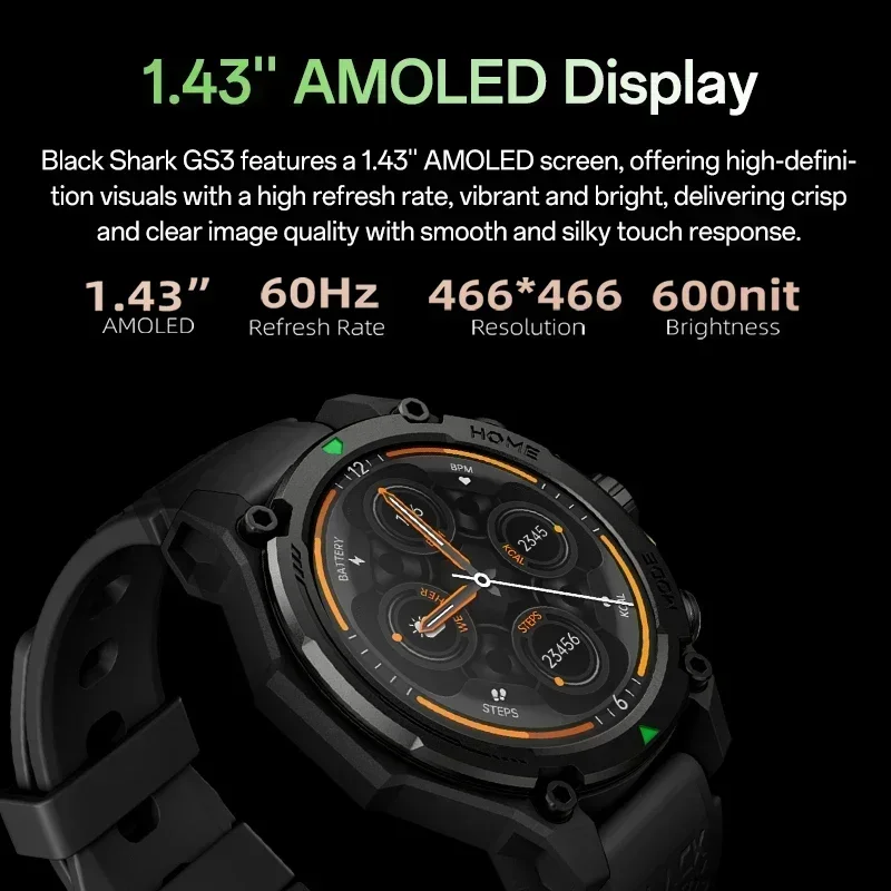 [World Premiere]Blackshark GS3 - Smartwatch Face 评论和价格