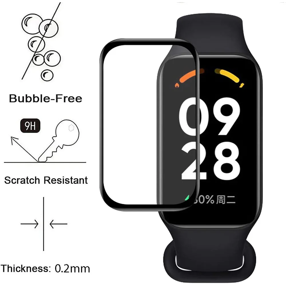 1-3pcs 3D Composite Film For R - Smartwatch Band Accessories 评论和价格