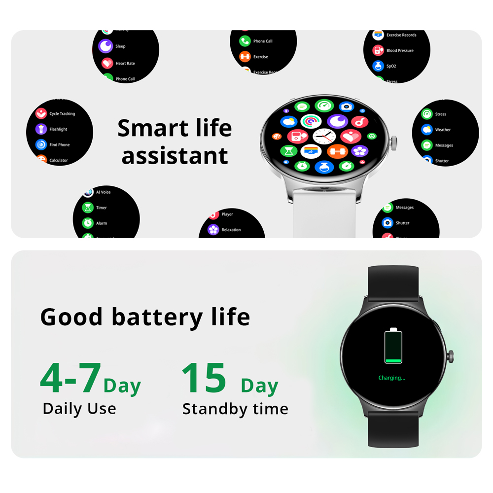 COLMI V89 Women's Smartwatch 1 - Smartwatch Face 评论和价格