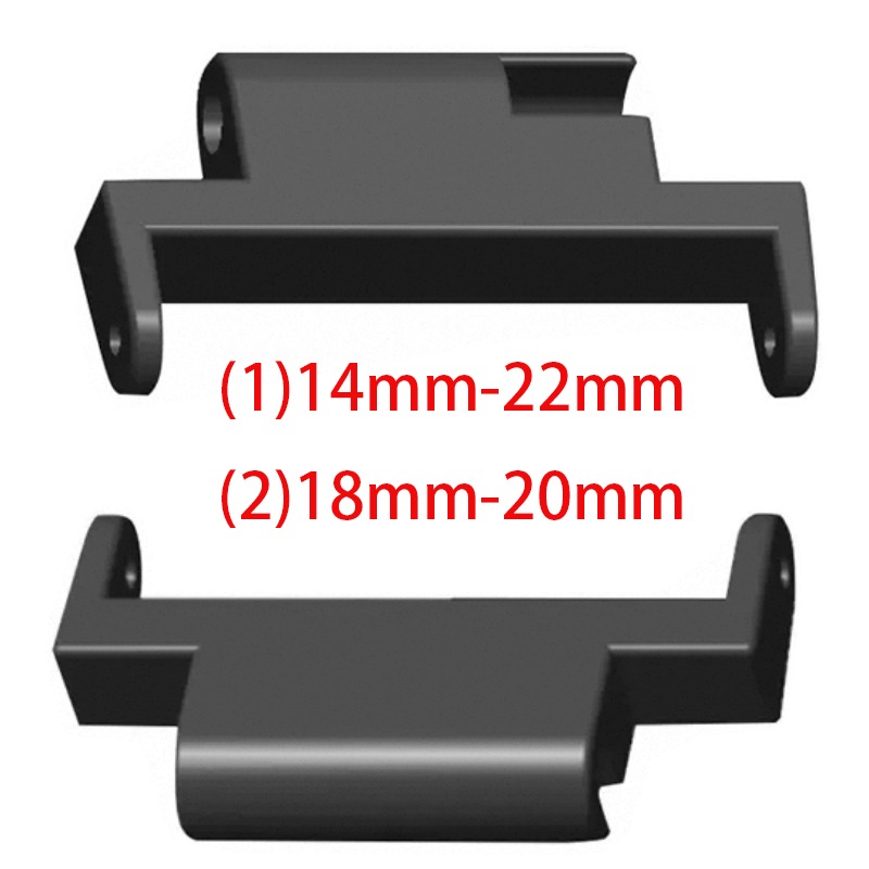 2pcs 18mm To 20mm 14mm To 20mm - Watch Band Connector 评论和价格