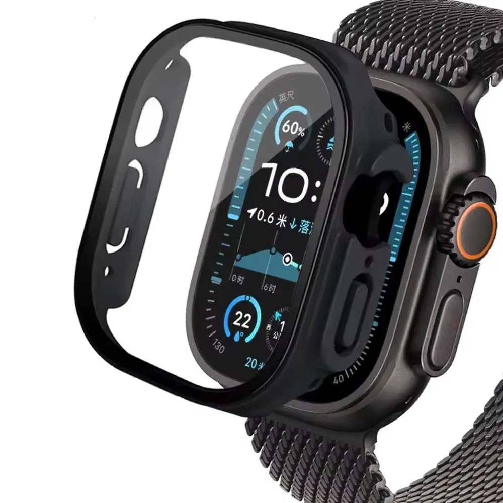 Glass+case For Apple Watch Ult - Smartwatch Band Accessories 评论和价格