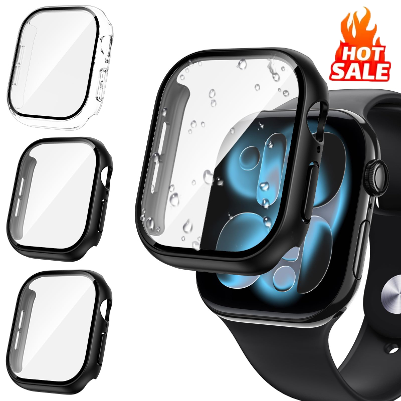 3pcs Glass+Cover For Apple Wat - Smartwatch Band Accessories 评论和价格