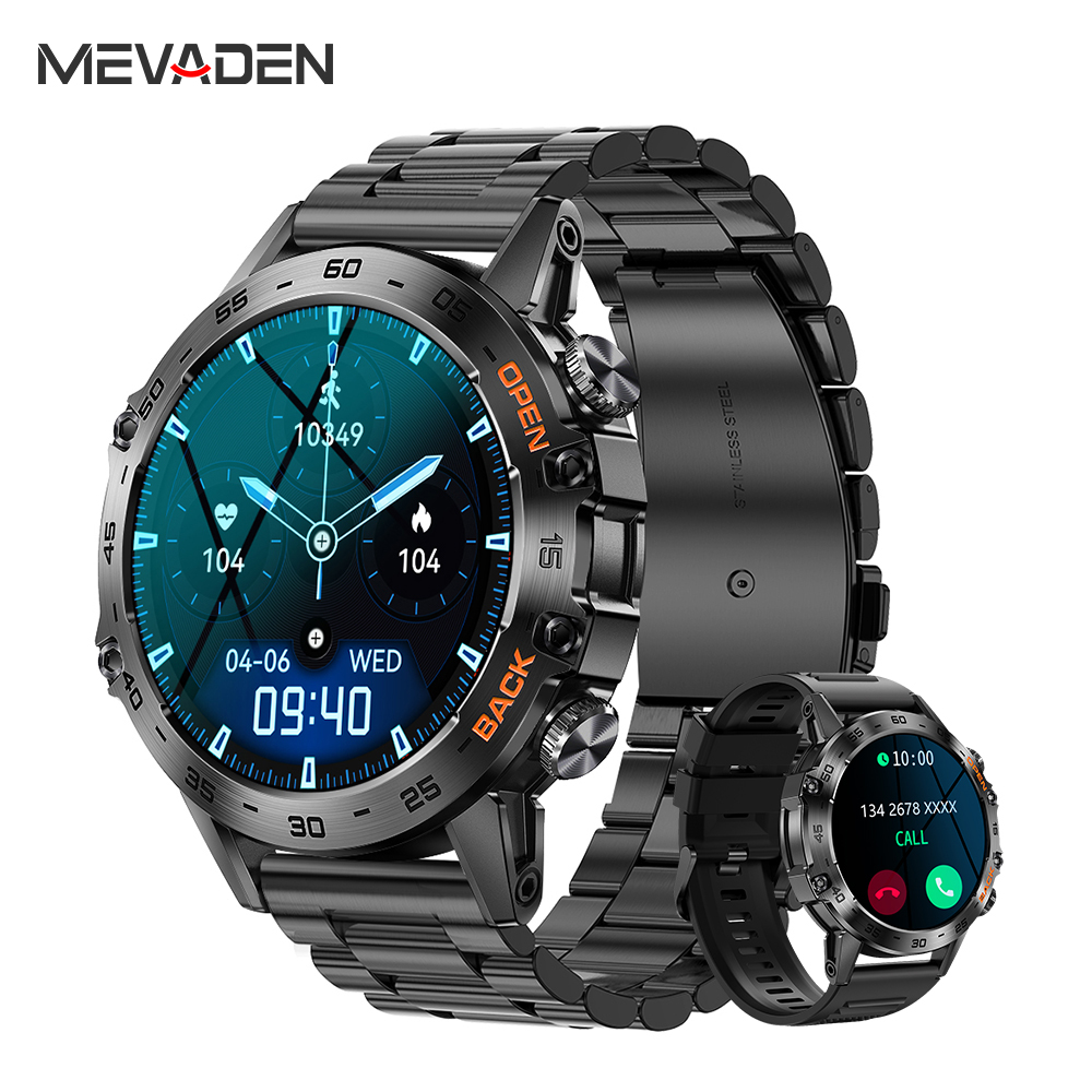 MEVADEN Steel 1.39 inch Men Lu - Smartwatch Face 评论和价格