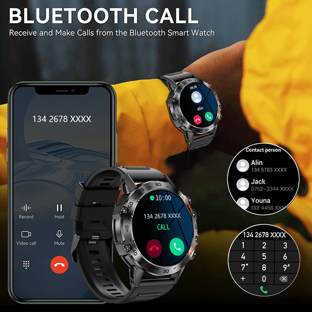 MEVADEN Steel 1.39 inch Men Lu - Smartwatch Face 评论和价格