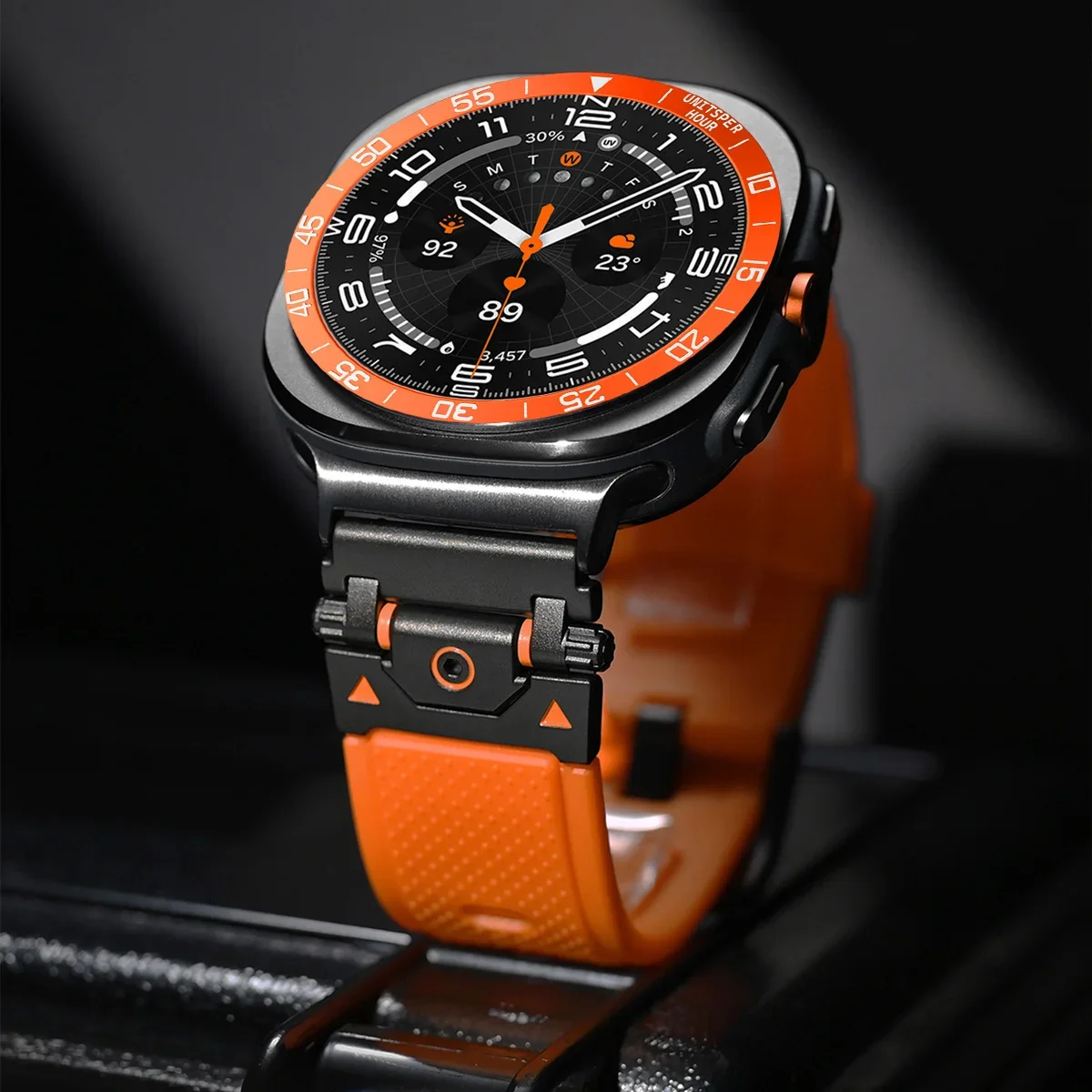 Metal Cover Bezel Ring Case Fo - Android Smartwatch Accessories 评论和价格