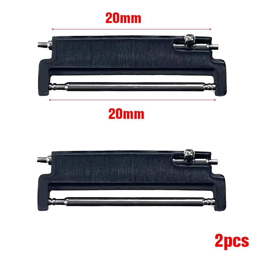 2pcs/lot Metal Adapters 20mm t - Watch Band Connector 评论和价格
