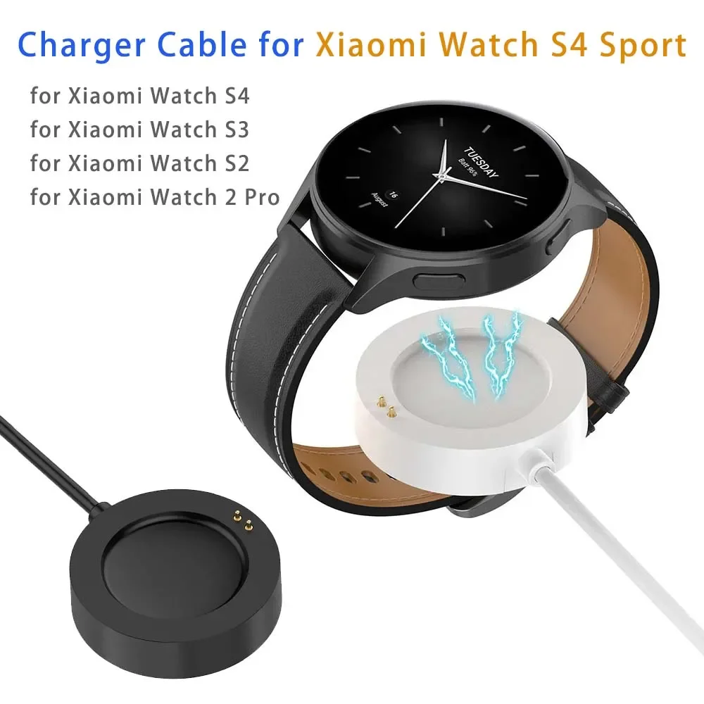 White Smartwatch Charging Cabl - Android Smartwatch Accessories 评论和价格
