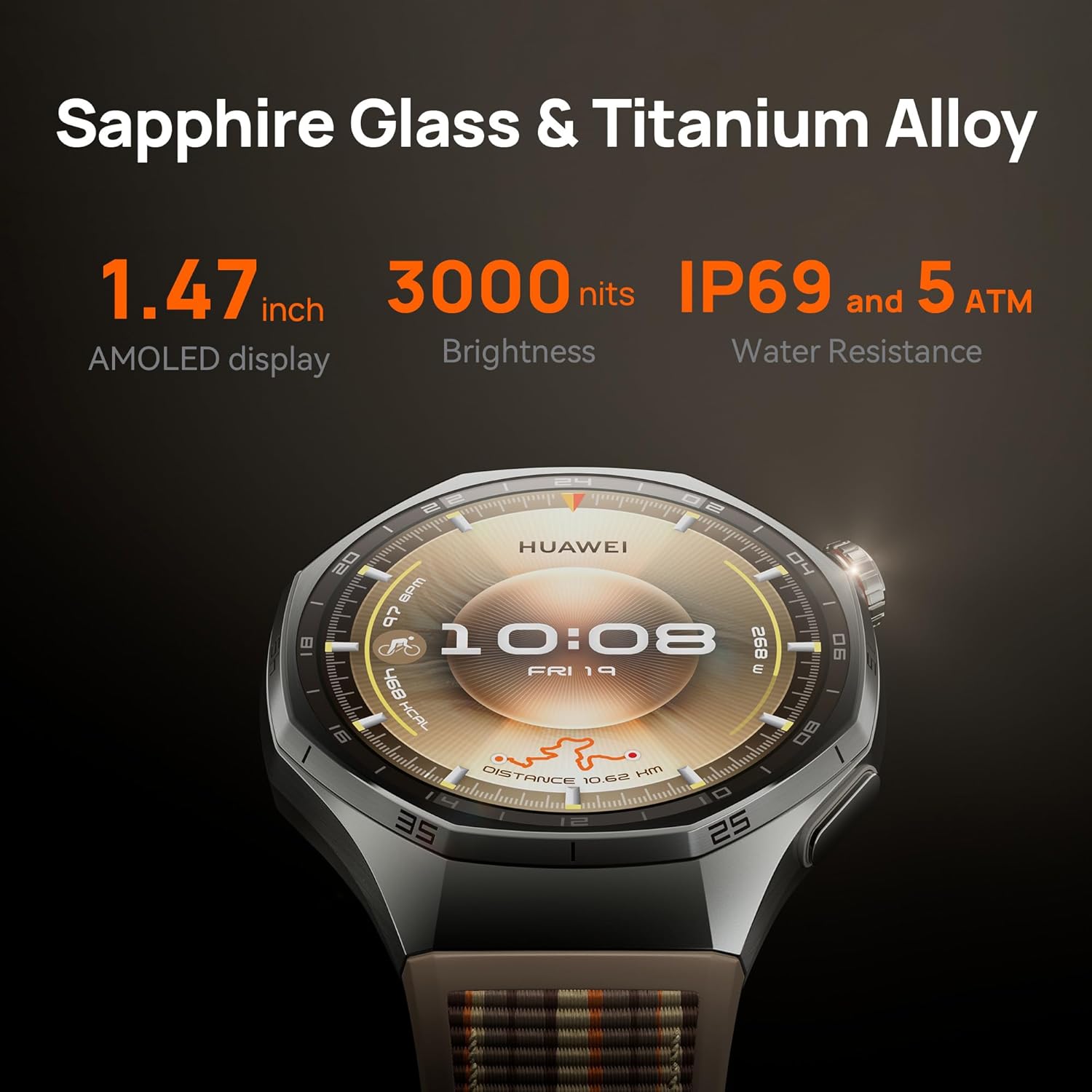 HUAWEI WATCH GT 6 Pro GPS Smar - Smartwatch Nexus 评论和价格