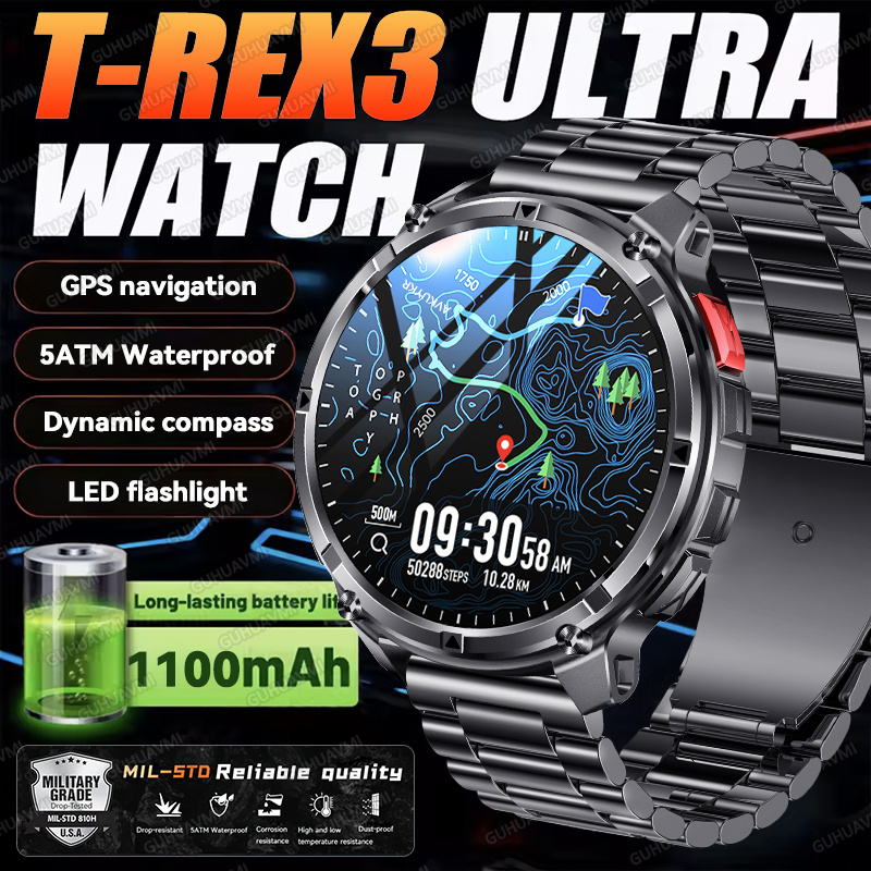 2026 New T-Rex3 Ultra 1100Mah  - Smartwatch Store 评论和价格