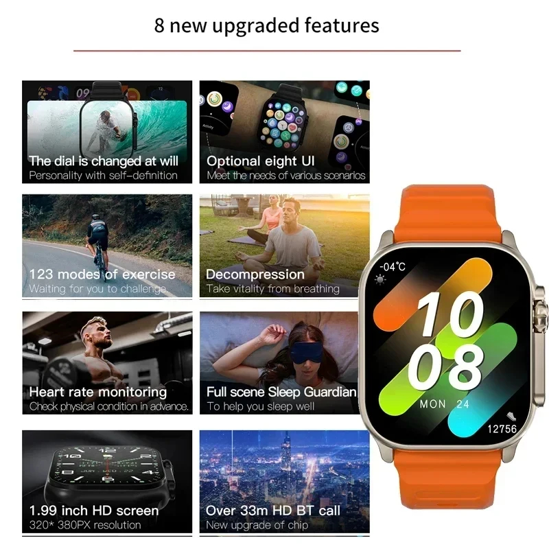 Lenovo T900 Ultra 3 Smart Watc - Smartwatch Nexus 评论和价格