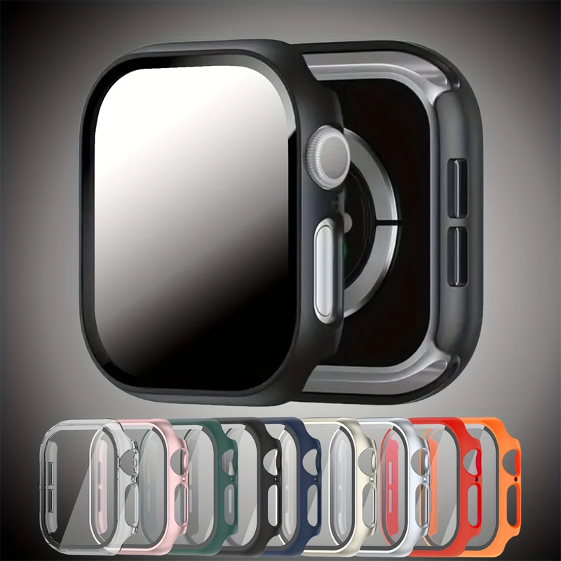 Glass + Case for Apple Watch 4 - Smartwatch Band Accessories 评论和价格