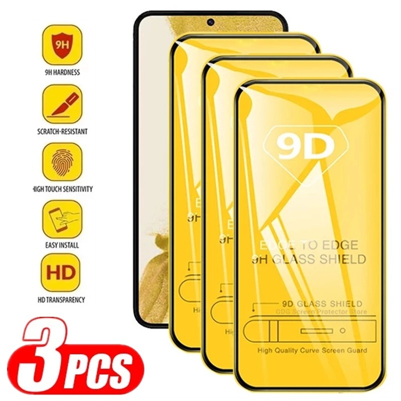 3Pcs 9D Full Cover Screen Prot - Realme Gt 6 评论和价格