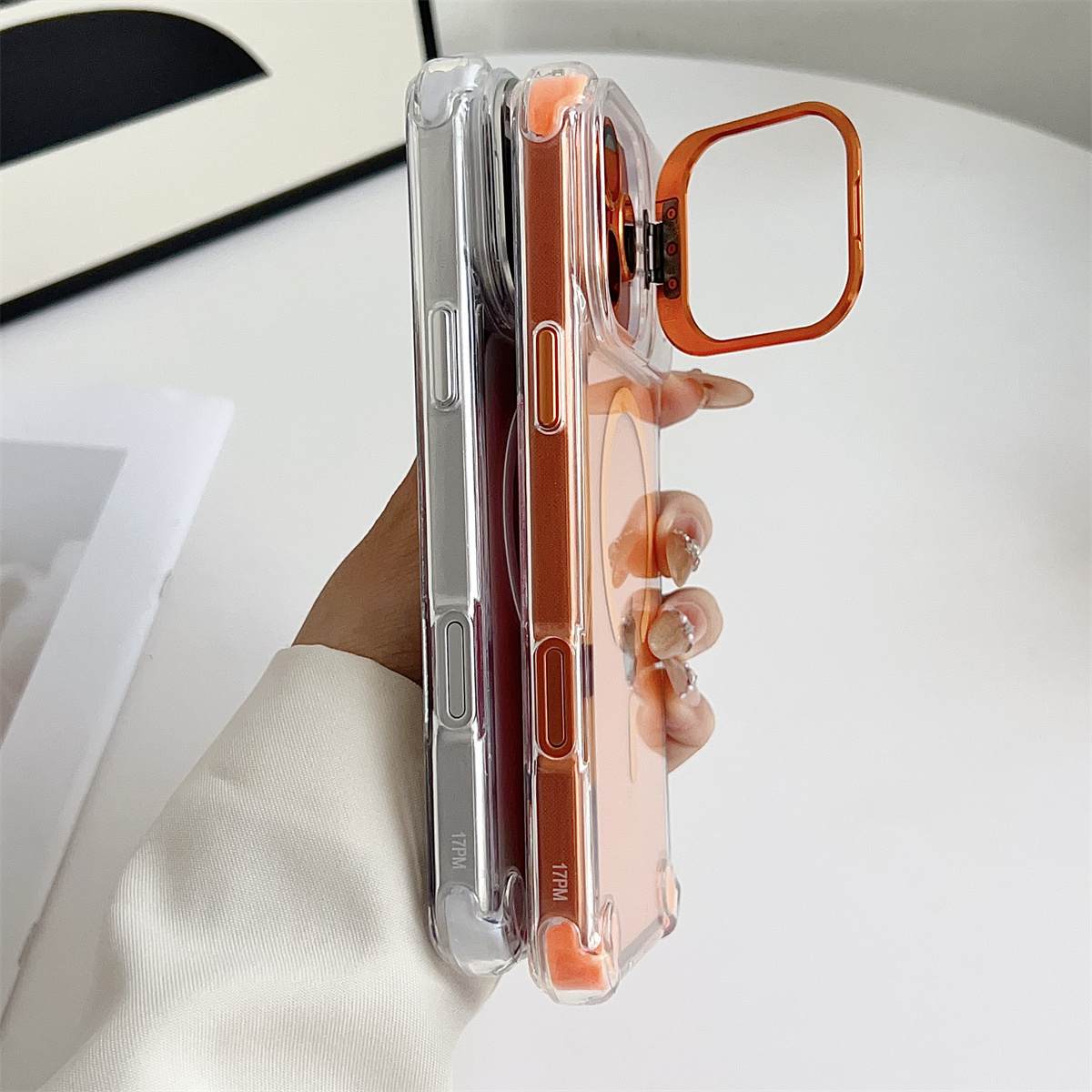 Magnetic Clear Phone Case for  - Magnetic Charging Stand 评论和价格