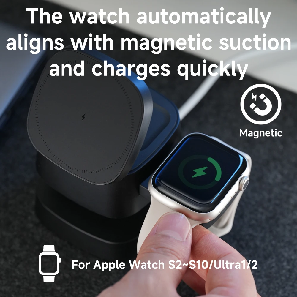 Magnetic 3 in 1 Wireless Charg - Smartwatch Ac 评论和价格
