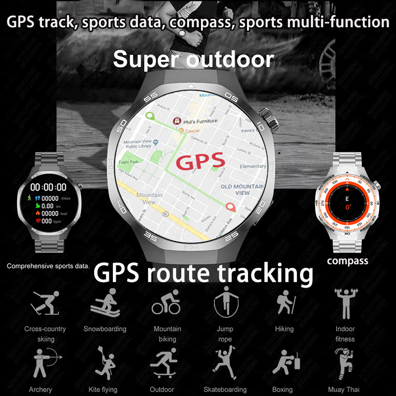 2026 New BOXUXING Watch 5 MAX  - Smartwatch Face 评论和价格