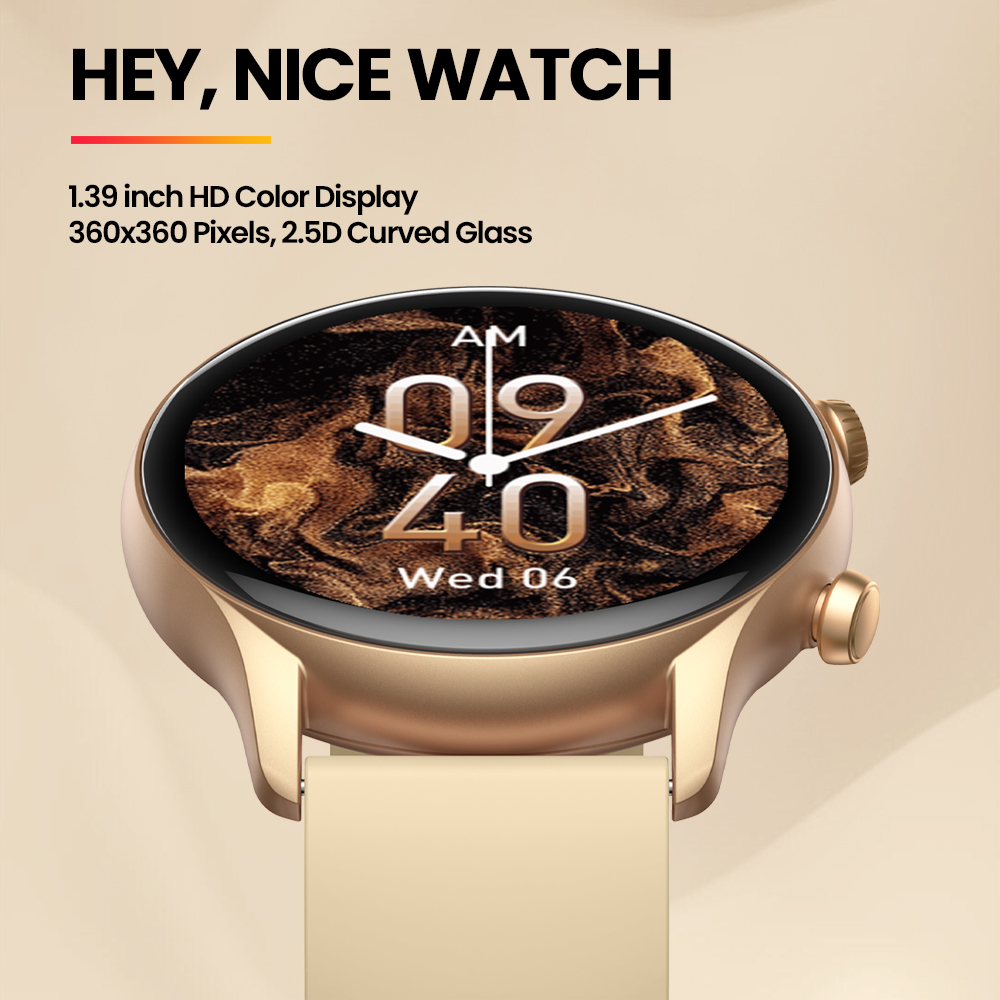 New Zeblaze Btalk 3 Plus Voice - Smartwatch Face 评论和价格