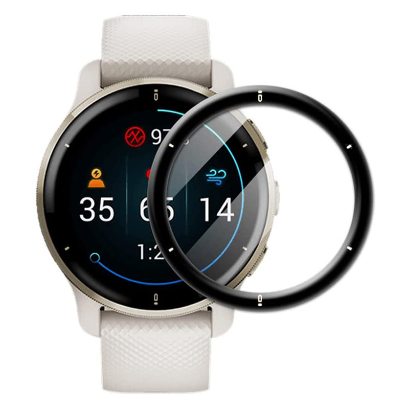 3D Curved Edge Protective Film - Garmin Smartwatch Accessories 评论和价格