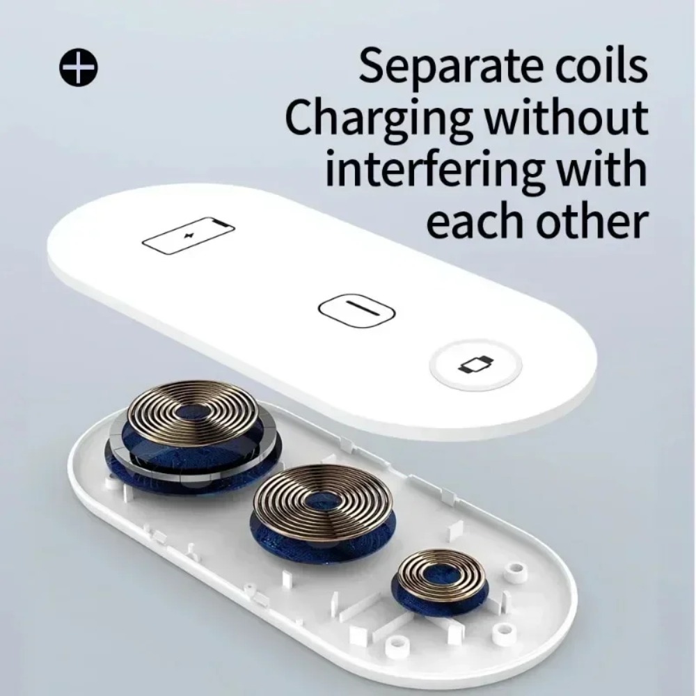 3-in-1 Wireless Charging Pad F - Smartwatch Ac 评论和价格