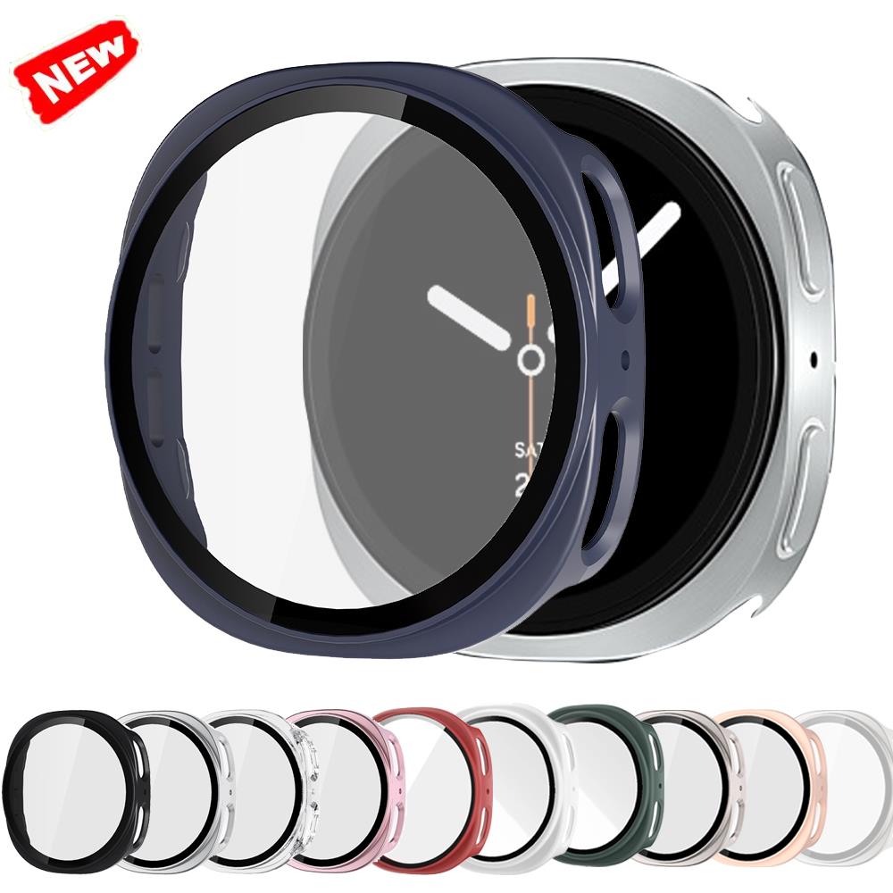 Tempered Glass+PC Case For Sam - Smartwatch Band Accessories 评论和价格
