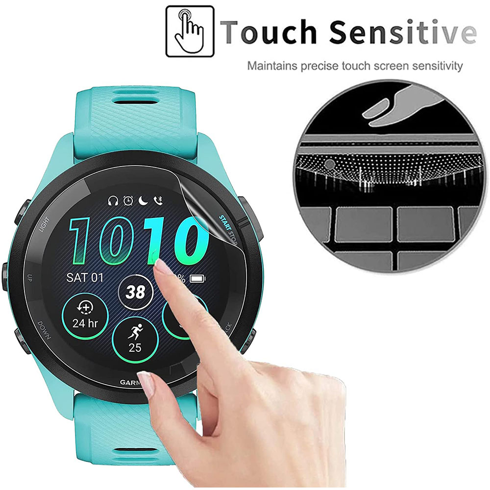 3Pcs Soft HD Hydrogel Protecti - Garmin Smartwatch Accessories 评论和价格