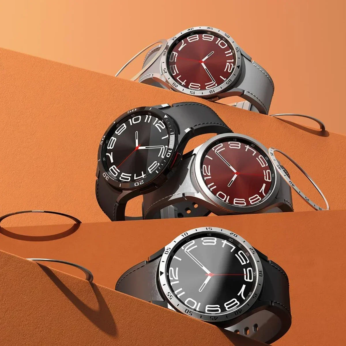 Metal Bezel Ring For Samsung G - Smartwatch Band Accessories 评论和价格