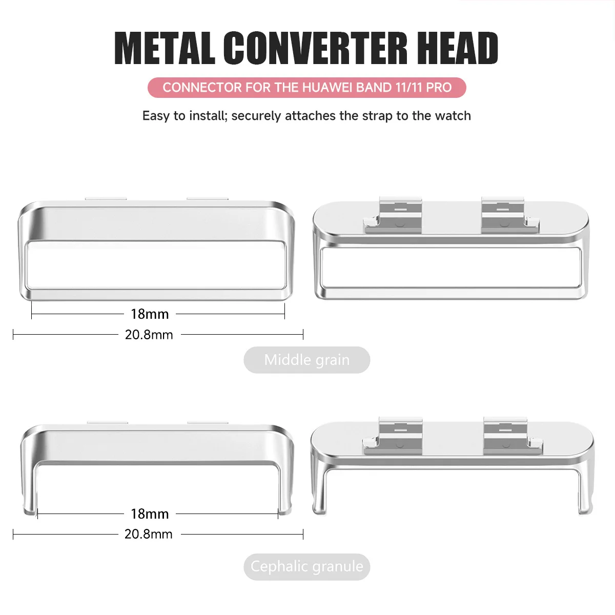 Stainless Steel Metal Accessor - Watch Band Connector 评论和价格
